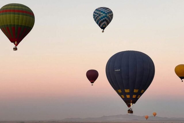 Vol en montgolfière au-dessus de Marrakech