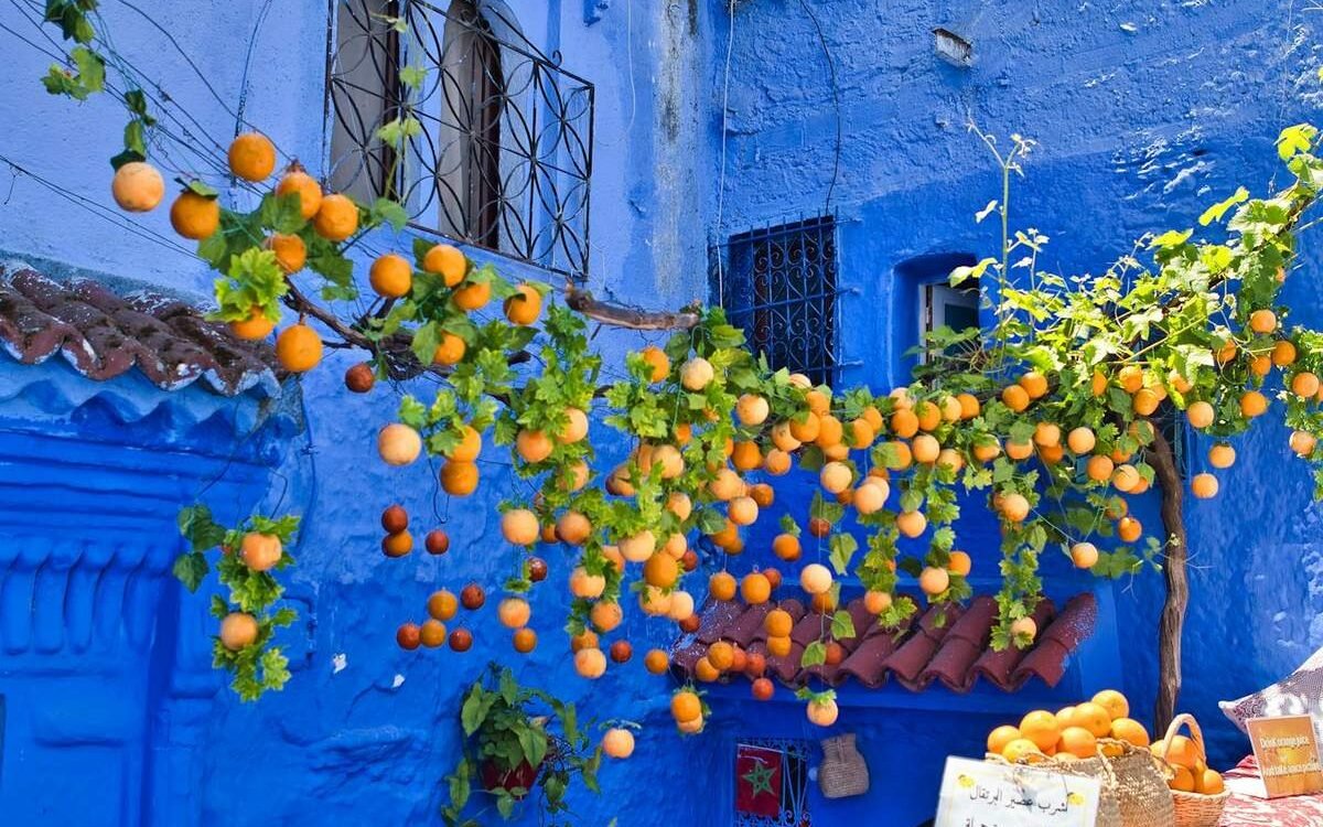 Ruelle bleue de Chefchaouen