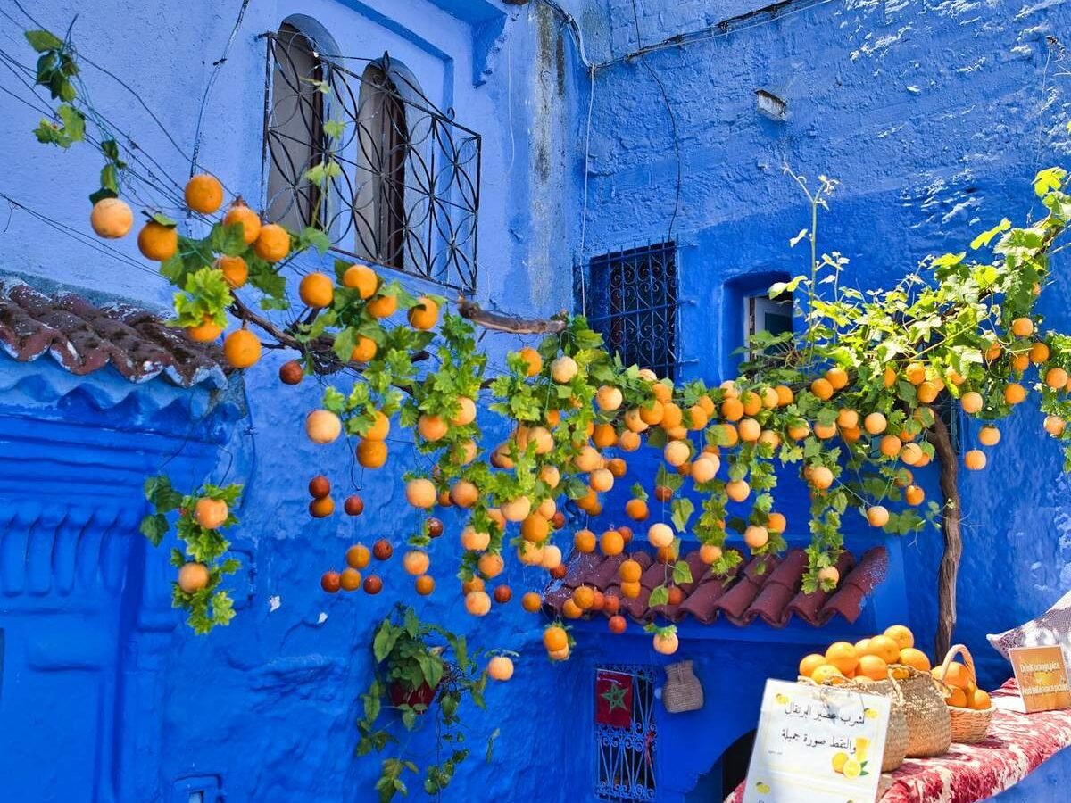 Ruelle bleue de Chefchaouen