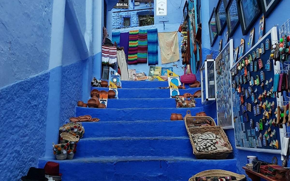 Escaliers bleus de Chefchaouen