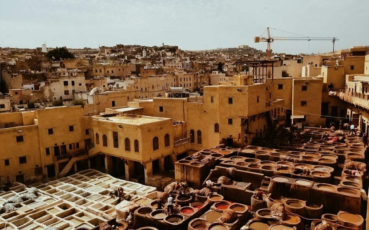 Vue sur la médina de Fès