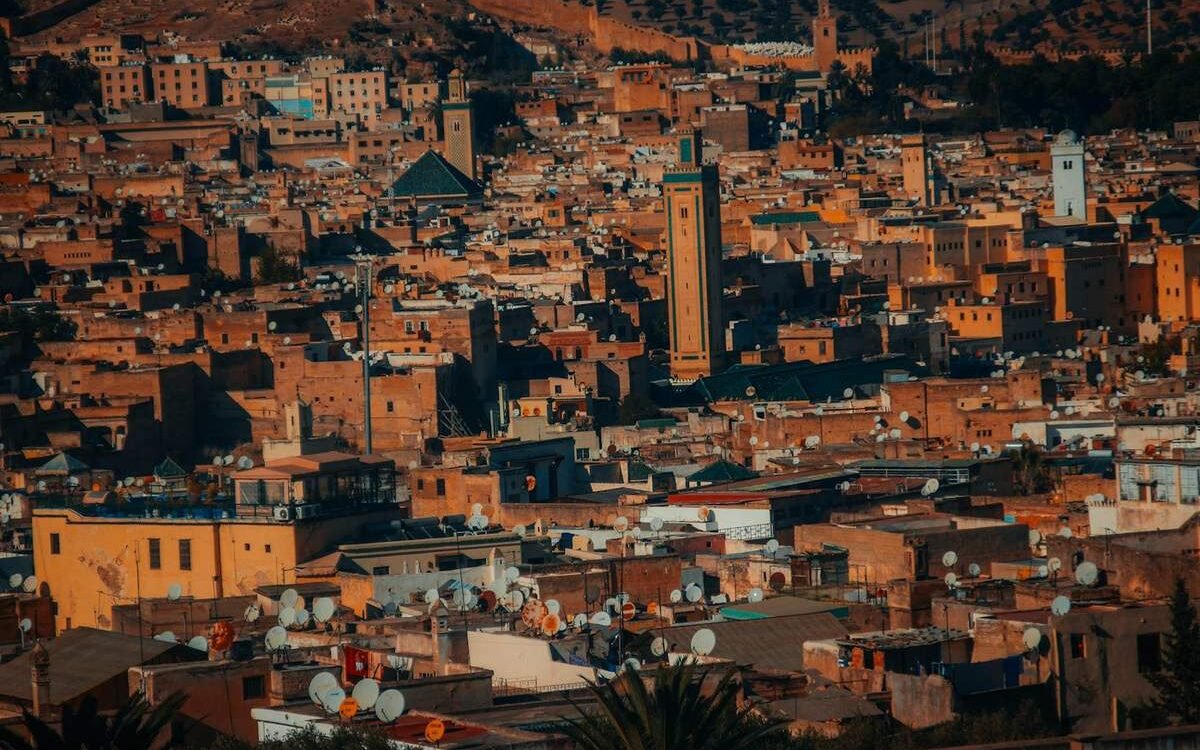 Toits de la médina de Fès