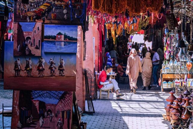 Marrakech en tuk-tuk