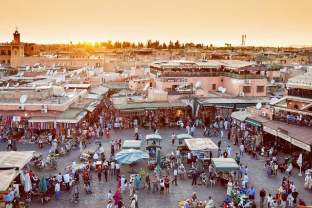 Visite guidée privée de Marrakech à pied