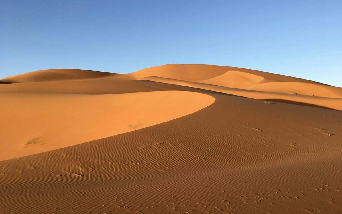Dunes dorées de l'Erg Chebbi, Merzouga