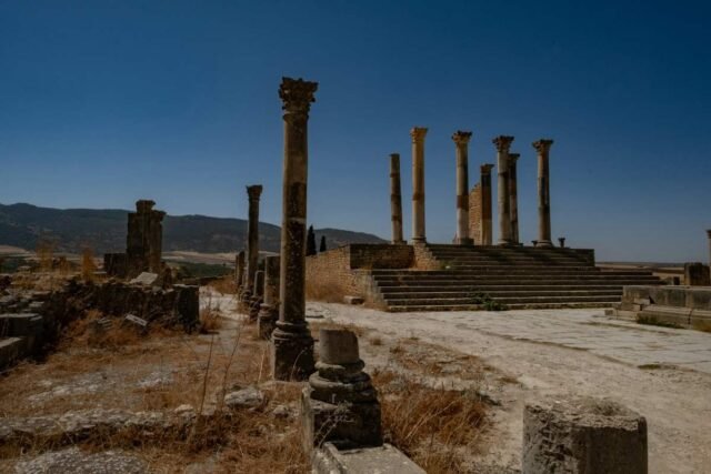 Colonnes romaines de Volubilis